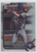 2022 Bowman Draft Chrome Refractor Josh Kasevich #BDC-45 0hw6