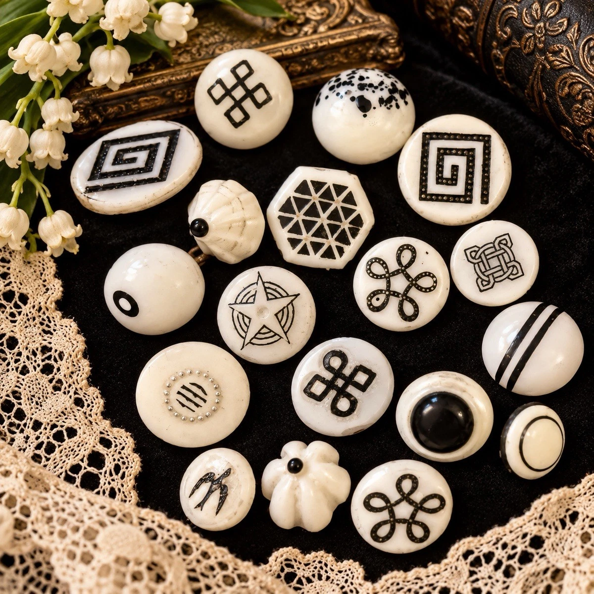 25+ White Antique Sewing Buttons for sale | Updated Oct 2026