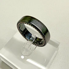 David Yurman Black Titanium Streamline Band Ring