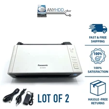 Panasonic KV-S1015C Document Scanner - Lot of 2 - Used