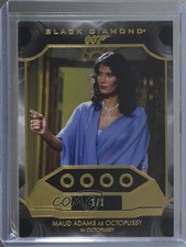 2025 James Bond Black Diamond Pure Relics 1/1 Triple as Maud Adams Octopussy 4et