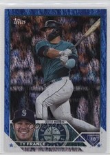 2023 Topps Series 2 Blue Foil /999 Ty France #626 0e3x