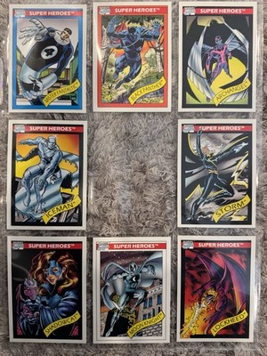 1990 Marvel Universe Series 1 NEAR COMPLETE 159 (of 162) BASE CARD
