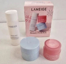 Sephora Beauty Insider Birthday LANEIGE Water Bank, Lip Sleeping Mask, Toner NIB