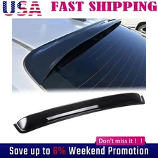 Fit 07-11 Toyota Camry SE XLE 4Dr Rear Roof Window Visor Spoiler Wing - Acrylic#