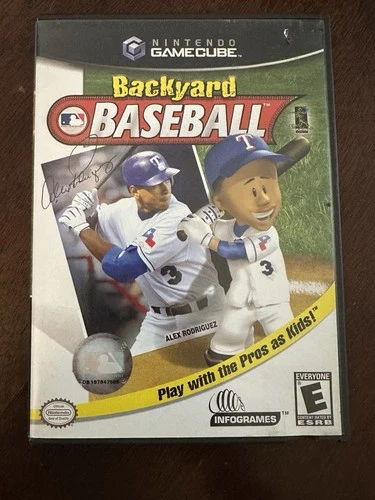 Backyard Baseball (Nintendo GameCube, 2003) Complete CIB Authentic Rare - Tested