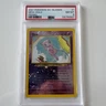 Pokemon TCG Southern Islands Mew 1/18 Reverse Holo PSA 8 - multiple swirls