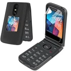 Mocotto for TCL Flip 4 5G/T440 (2025) Phone case with Screen Protector Black 