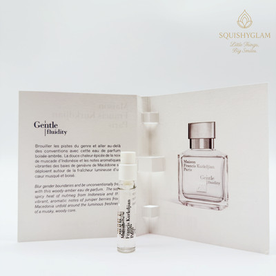 Maison Francis Kurkdjian Gentle Fluidity Silver 2ml Sample New