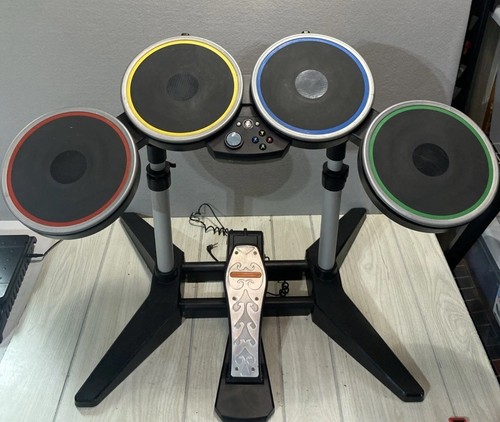 Xbox 360 Wireless Harmonix Rock Band Drum Set XBDMS2