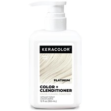 Keracolor Color Clenditioner, Semi-Permanent 12 Fl Oz Pack of 1 , Platinum