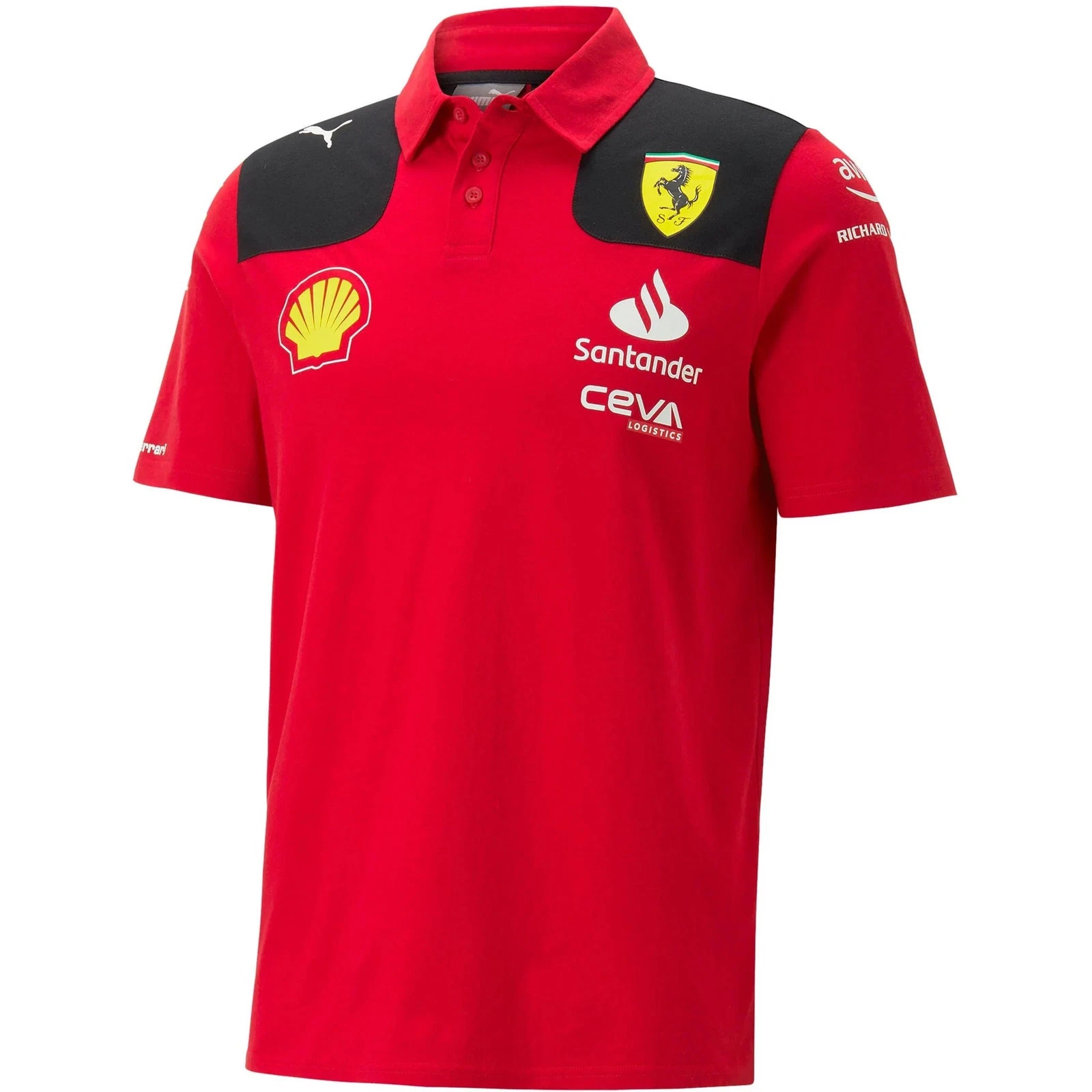 Scuderia Ferrari F1 Men's Team Polo Red