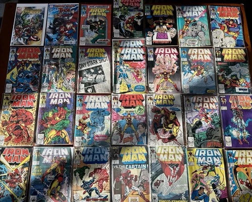 Vintage Iron Man Lot of 29 Marvel Comics Copper Age to Modern Higher Grade