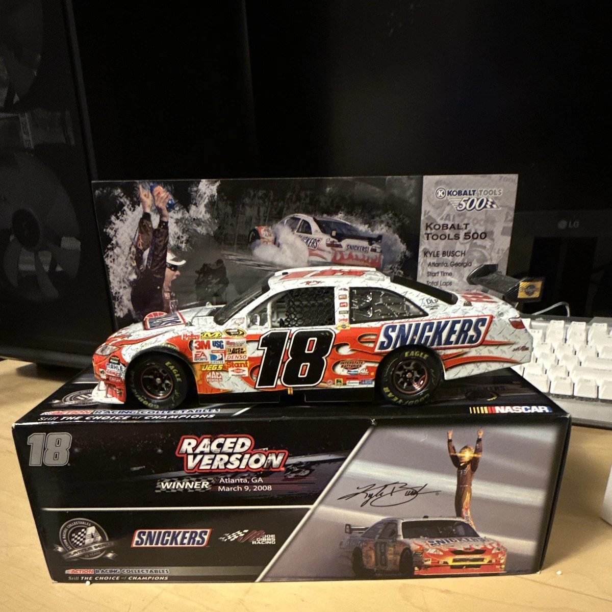 Kyle Busch Diecast Racing Cars 1:24 2008 Vehicle Year for sale | eBay