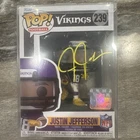 Justin Jefferson Signed beckett - Minnesota Vikings - NFL Football Funko Pop 239