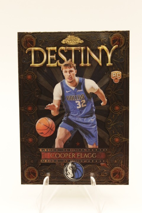2025-26 Topps Chrome #D-1 Cooper Flagg Destiny Dallas Mavericks RC