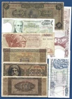 Greece mixed date circulated paper money lot 8 banknotes L 142