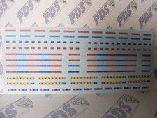 Police Sheriff Highway Patrol Simulated Led Lights 143 Water Slide Decals