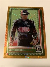 2025 Panini Donruss Optic Card Nascar Orange Velocity #15 Jeff Gordon