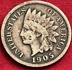 1905 Indian Head Cent Penny Good Details Surface Issues JC1383