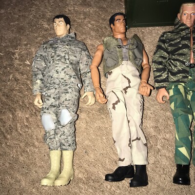 4 VINTAGE GI JOE 12 INCH HASBRO with box and accessories | eBay