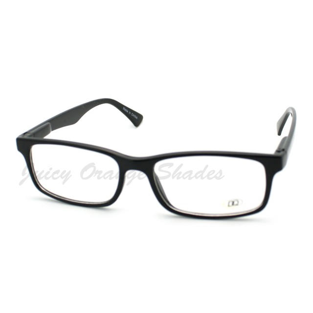 simple black glasses