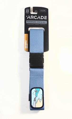 Arcade Performance Stretch Belt Color: Earthing Sky One Size up to 40" - Picture 1 of 6