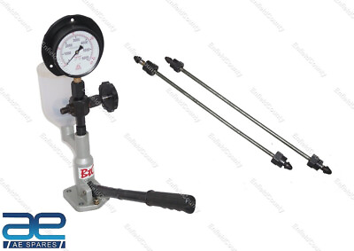#ad HQ Diesel Injector Nozzle Pop Pressure Tester 0 6000 Bar Pressure Gauge $77.89
