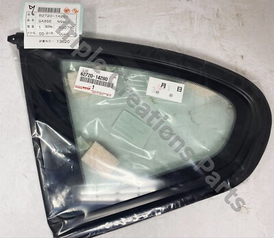 Toyota Genuine 62720-14280 Window Assy Quarter LH 6272014280 OEM