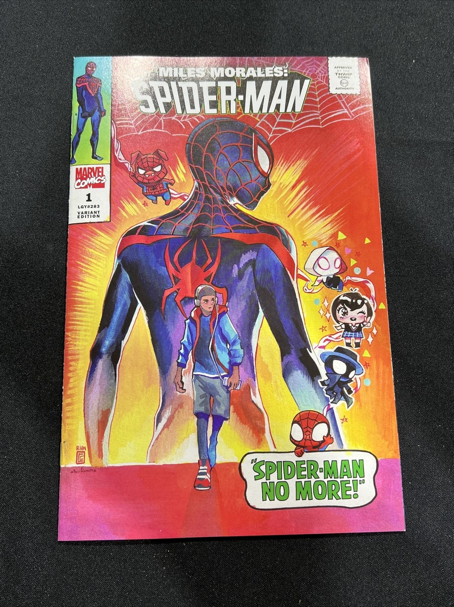 Miles Morales Spider-Man Comic #1 Spider Man No More Alt Cover