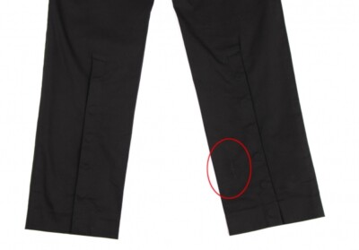 Jean Paul GAULTIER CLASSIQUE Back Button Stretch Pants Size