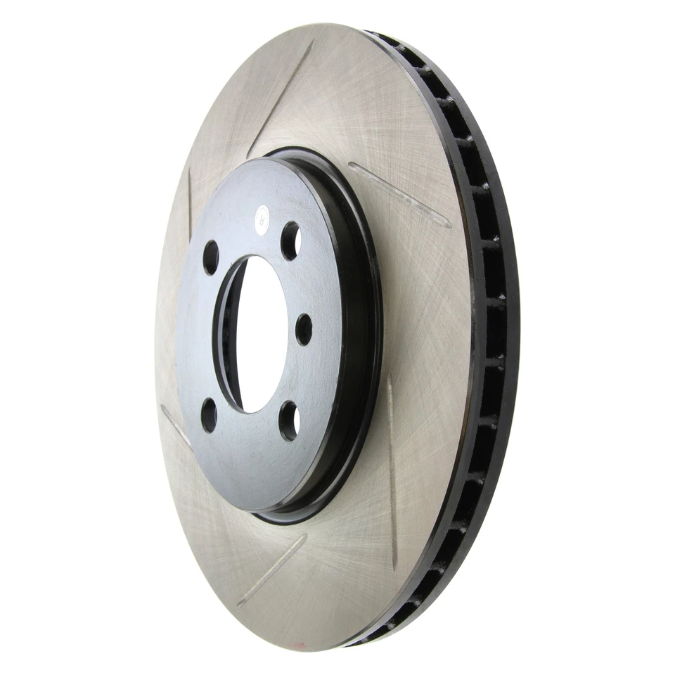 Rotor de freno delantero StopTech 126.34018SR Sport ranurado 1 pieza para BMW 318i 1991 Foto 3 de 4