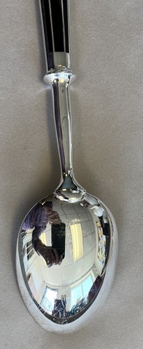 Christofle "Talisman" Silver Plate & Lacquer  Serving Set - Picture 5 of 14