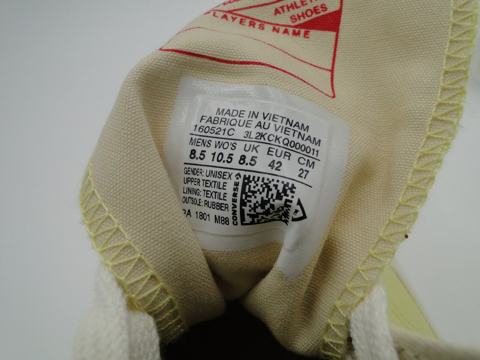 CONVERSE ALL STAR HI RUST CHUCK TAYLOR 160521C SNEAKER CHUCKS SZ 8.5/10.5 thumbnail 16