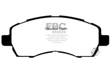 Pastiglie freno anteriori EBC Greenstuff per Subaru Legacy 2.2 (BD7) (96 > 99)