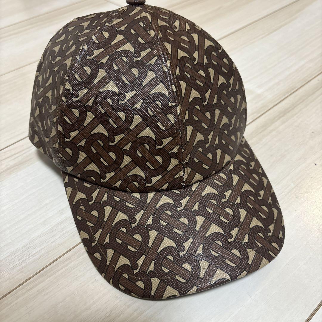 BURBERRY LONDON Baseball Cap PVC Brown Size M Used Near Mint | eBay