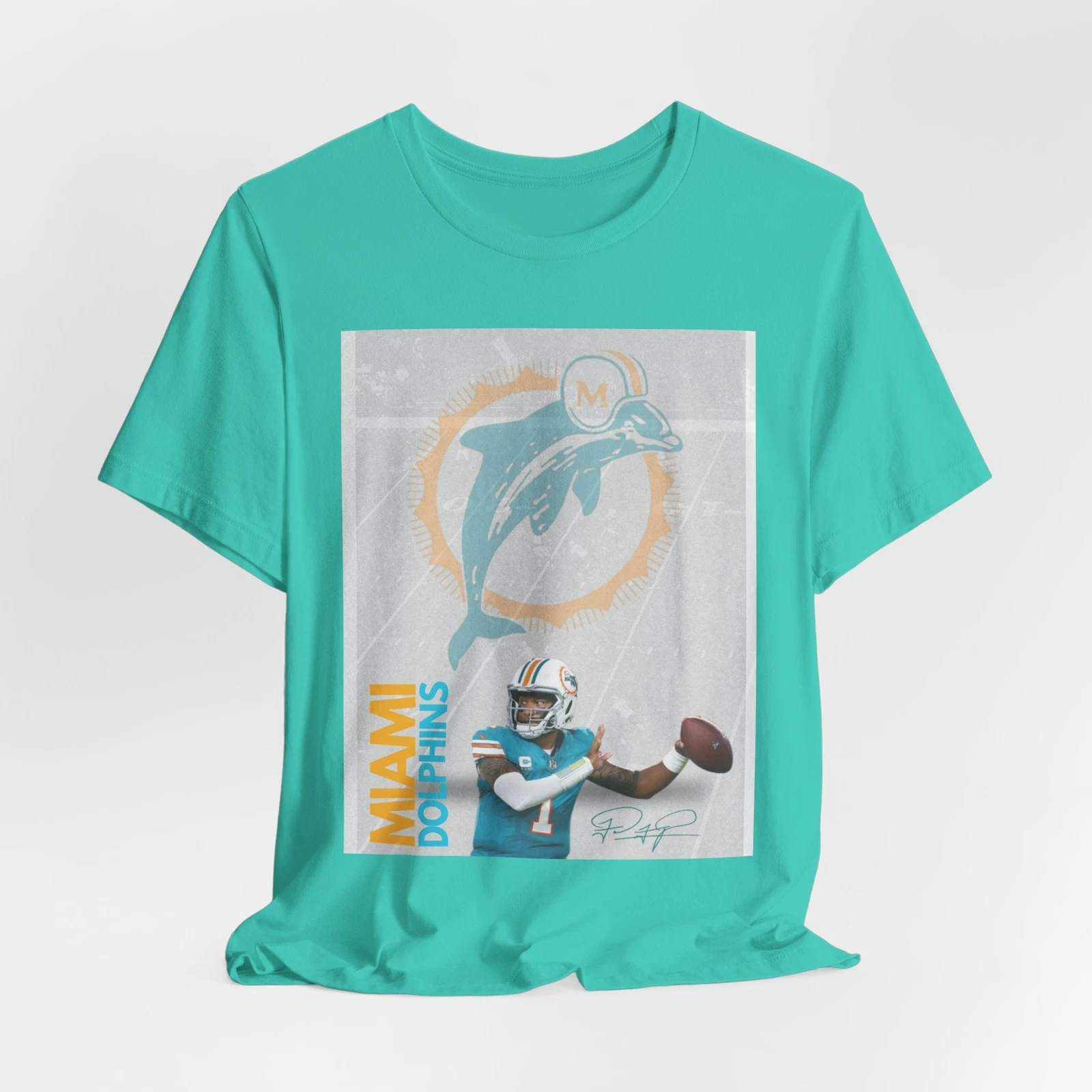Dolphin Tua Tagovailoa Quarterback football T-Shirt, Game Day Football T-Shirt