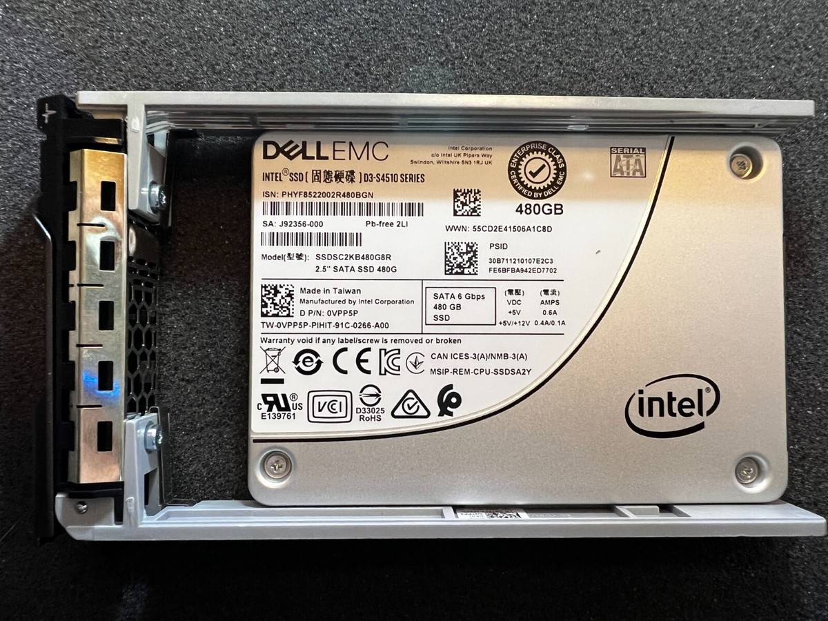 DELL 480GB SATA SSD 2.5