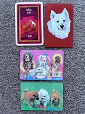.Swap playing cards dogs 