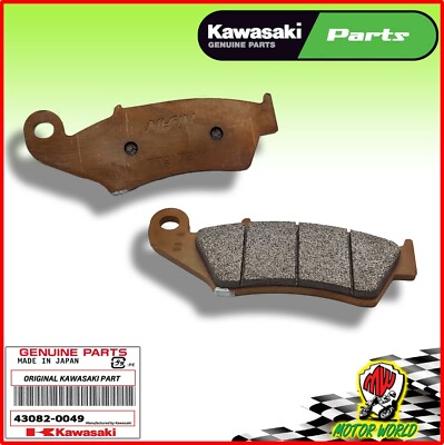 43082-0049 BREMSBELÄGE VORNE ORIGINAL OEM KAWASAKI KX F 250 2008 2009