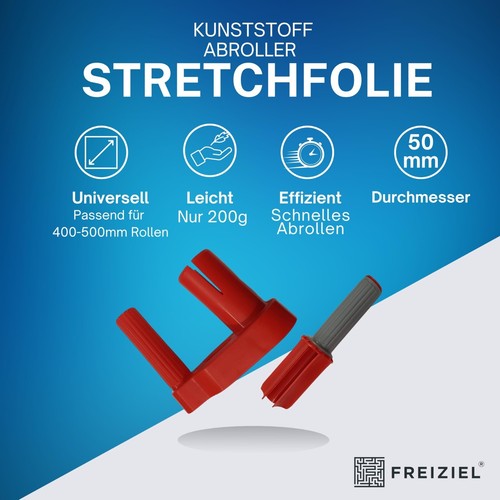 Stretchfolien Abroller Rot - Bild 2 von 4