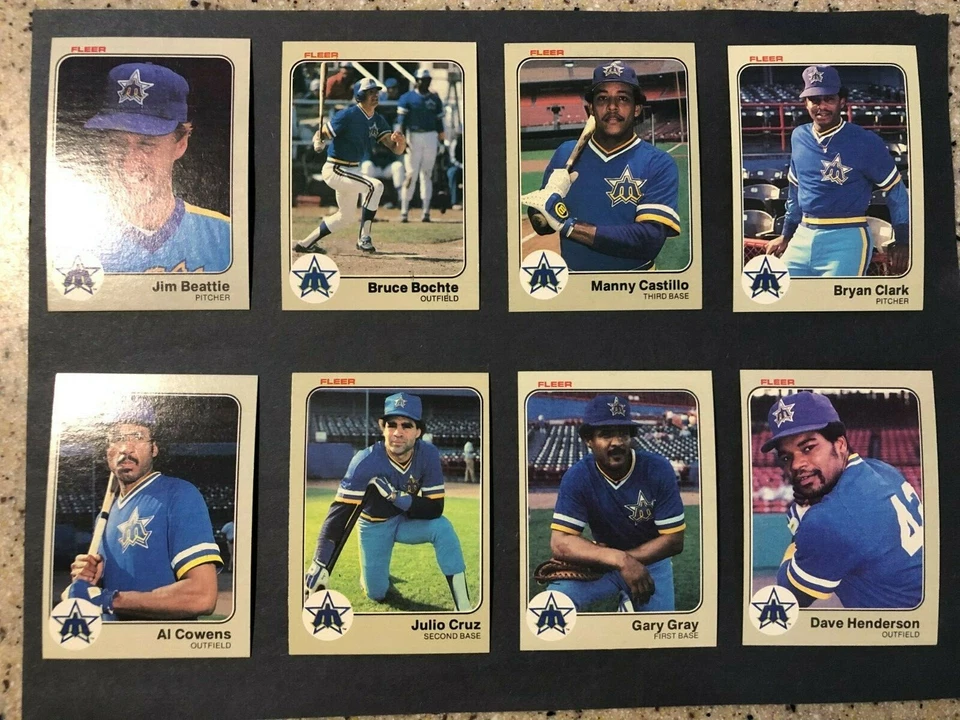 1983 FLEER BASEBALL CARDS 445-647 YOU CHOOSE MLB CARD VINTAGE FREE SHIPPING - Image 2 of 4