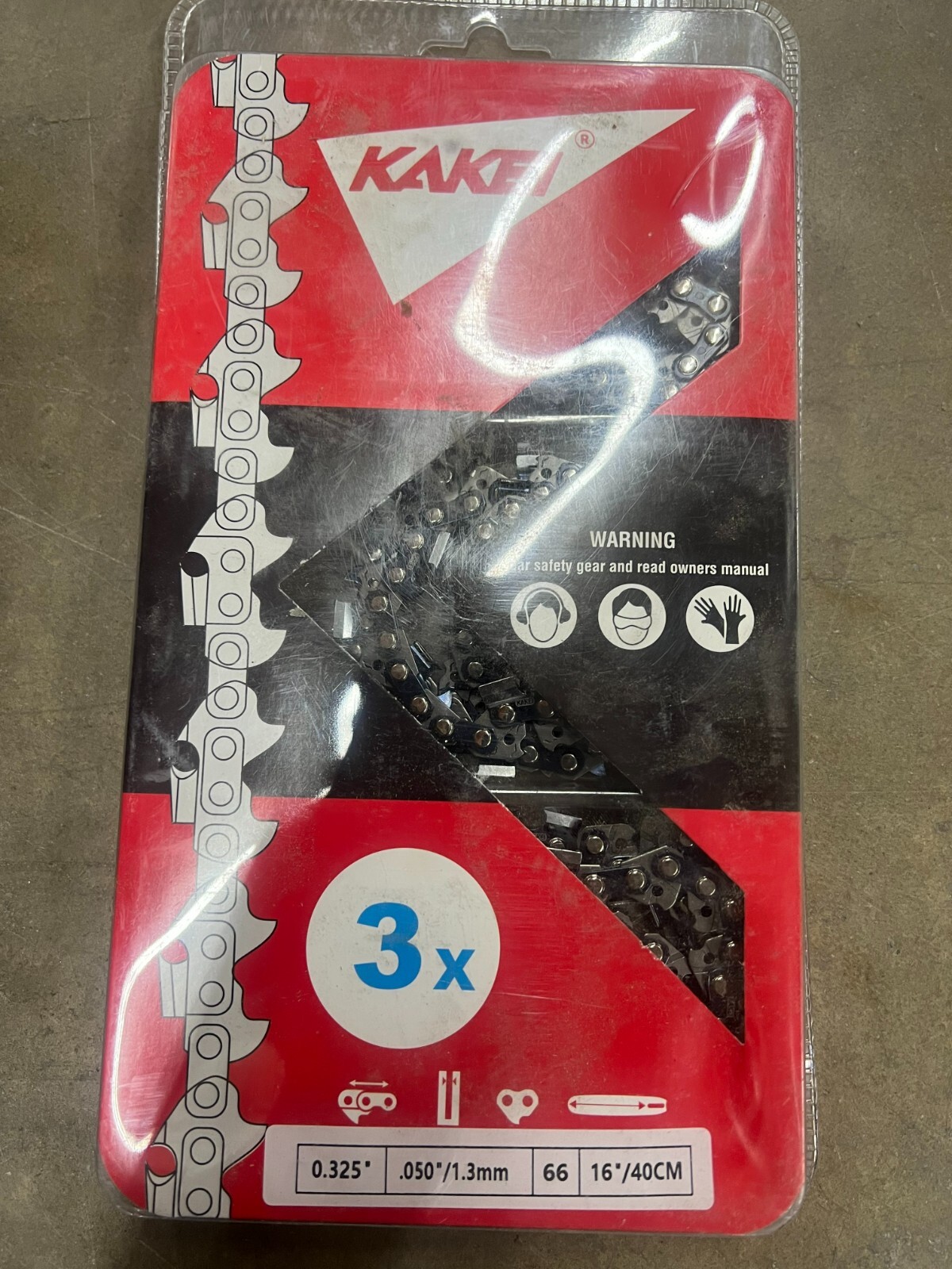 Kakei 24-Inch Chainsaw Chain 3/8