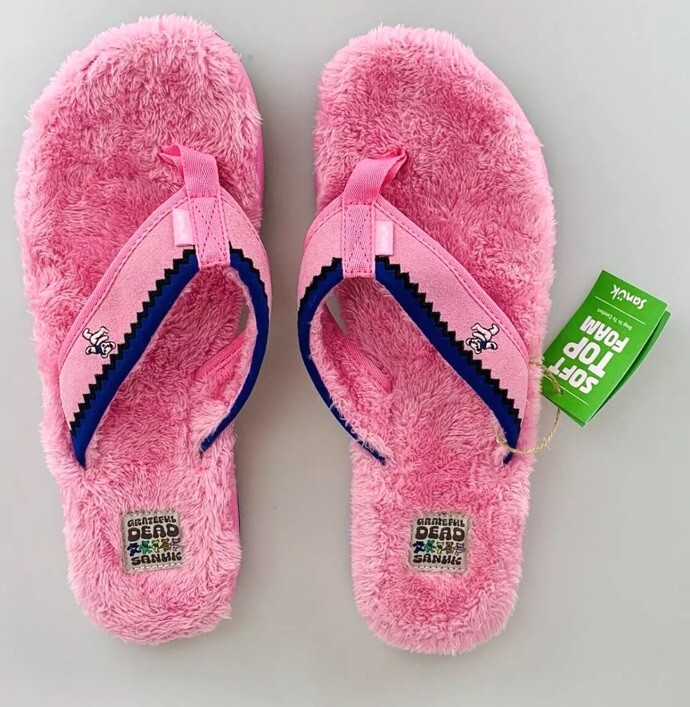 grateful dead flip flops