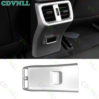 For Lexus UX200 250h 2019-2022 Matt Silver Rear Air Outlet Anti-Kick Panel Cover
