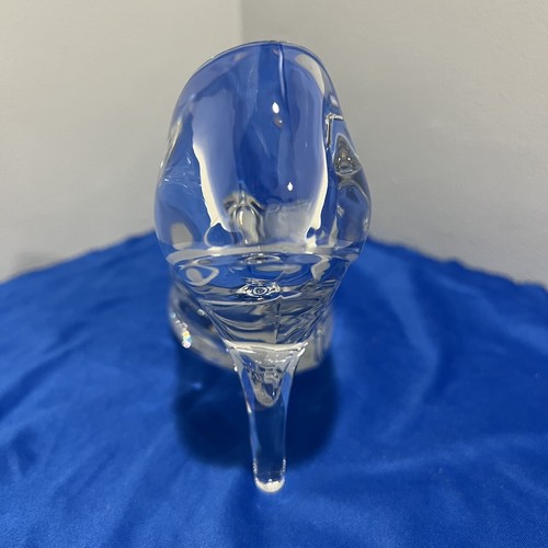 Vintage Kristall Glas Kunst High Heel Prinzessin Stiletto absolut atemberaubend EUC - Bild 8 von 13