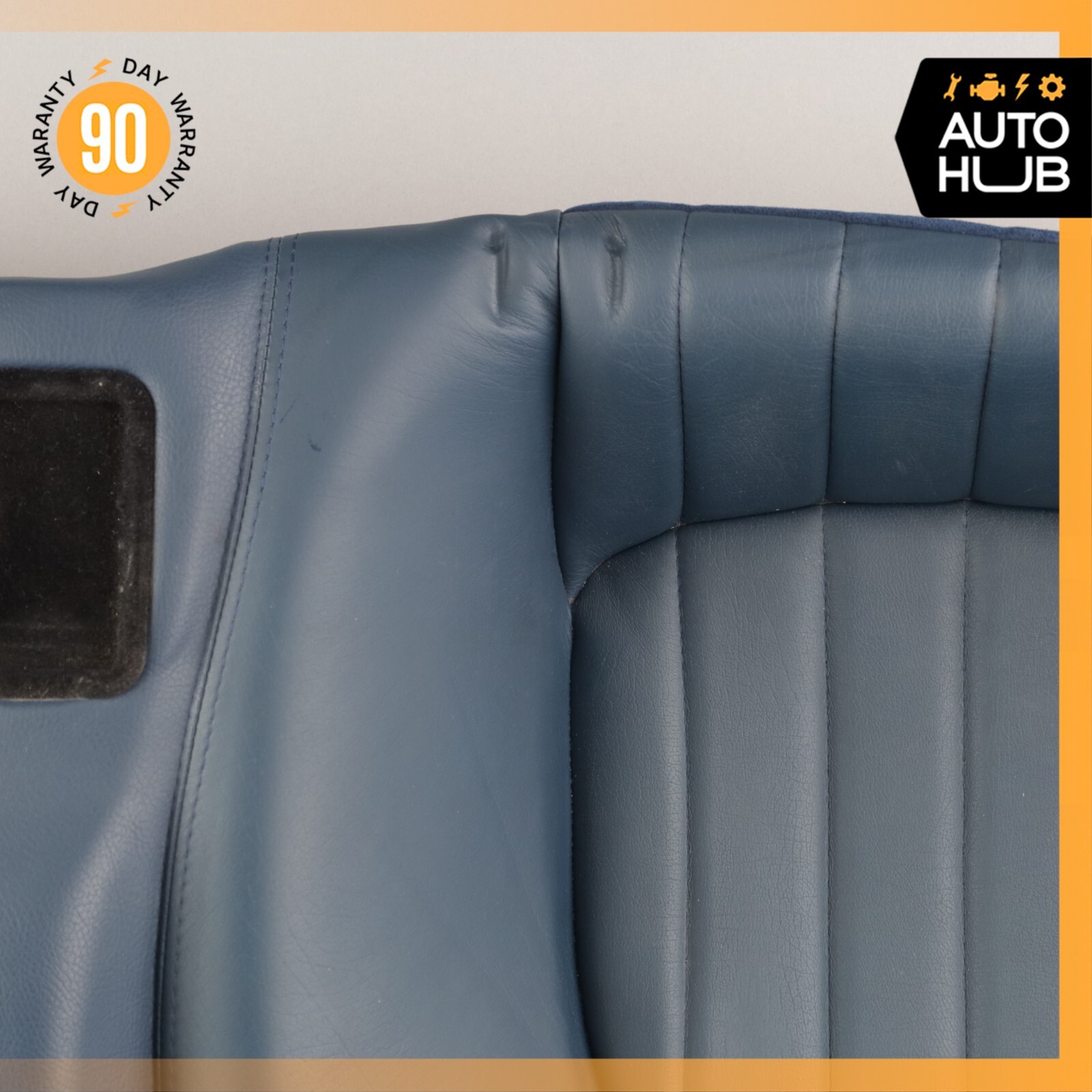 Maserati M138 4200 Coupe Cambiocorsa Rear Seat Cushion Lower Bottom Blue OEM 20k