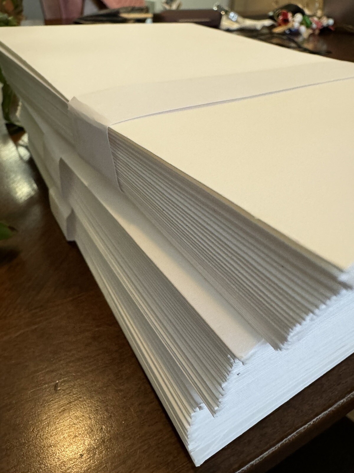 75 Qty Big WHITE Greeting Card Invitation Envelopes 5.75 X 8