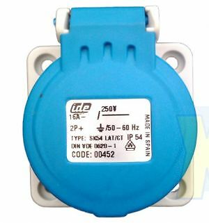 Einbausteckdose 16A / 230V - TeMo Elektro