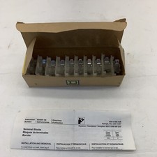 Lot of 10x Square d 9080gd6 ser.:b terminal blocks 600v 170a